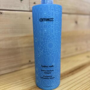 Amika Hydro Rush Shampoo Bottle – 72-Hour Deep Hydrating Cleanser